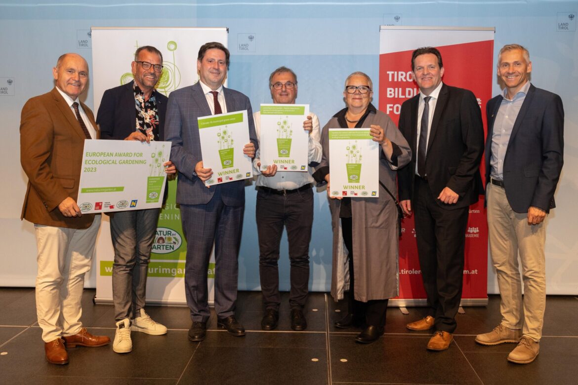 Naše přírodní zahrady výtečně obstály v konkurenci 72 přihlášek do soutěže o Evropskou cenu za ekologické zahradničení 2023