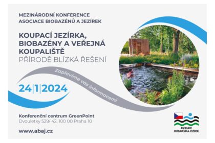 Konference „Koupací jezírka, biobazény, a veřejná koupaliště – přírodě blízká řešení“